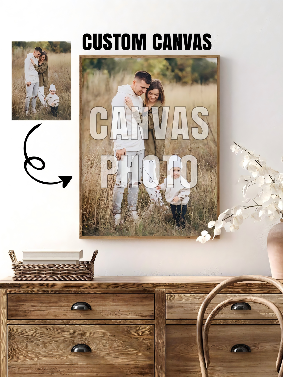 Photography Interior - Customizable Canvas Poster With Frame, Customize