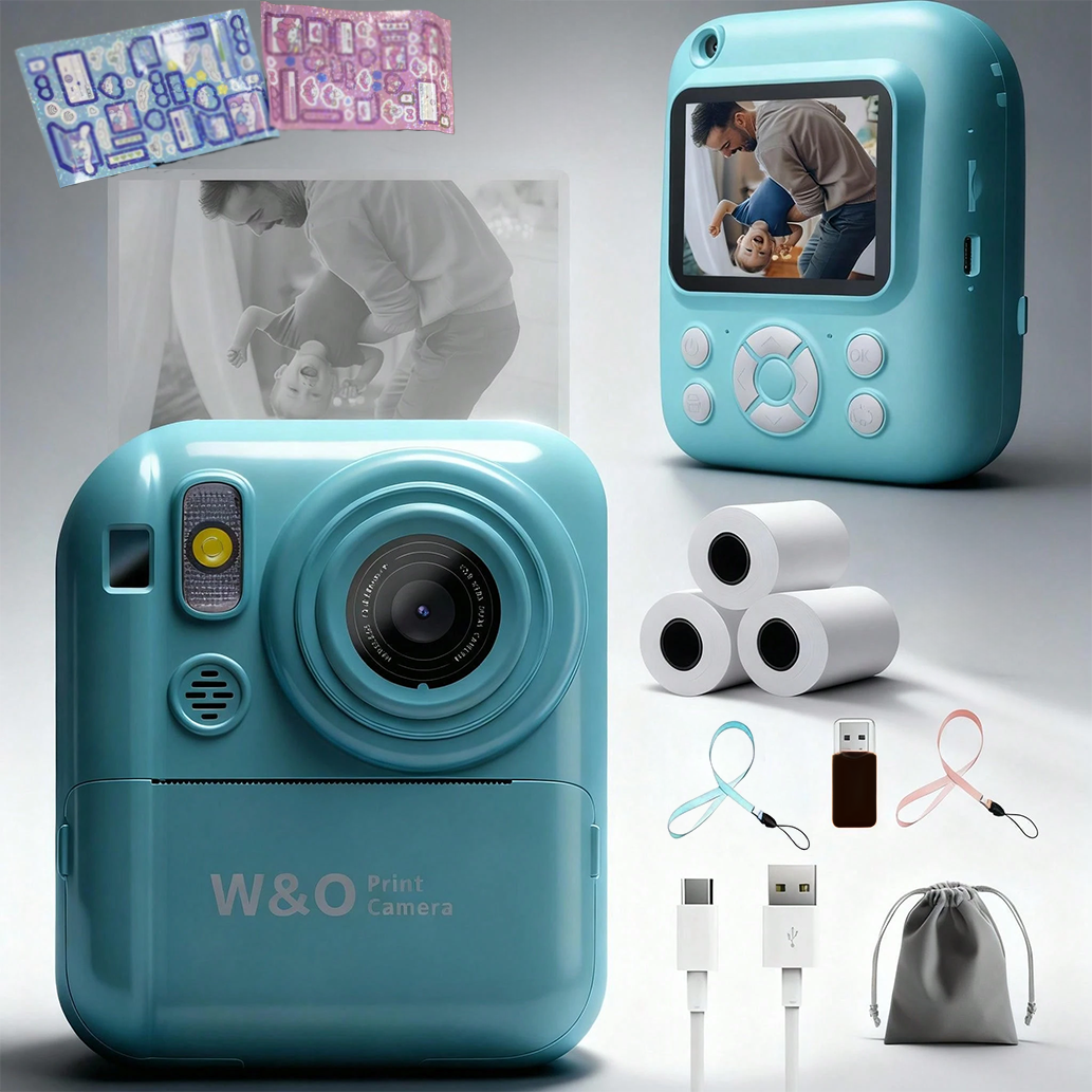 Photography Zoom - Instant Print Camera Digital Camera With