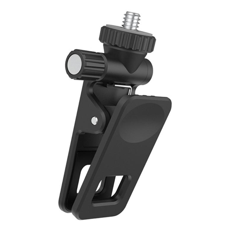 Fluid Head Tripod - Metal Camera Clip Clamp Flash Holder