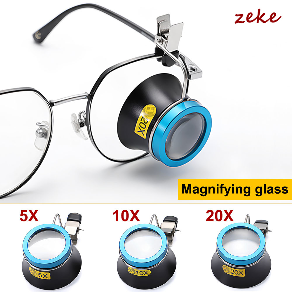 20X 10X 5X Eyeglass Magnifier  - Eye Piece Magnifier recensione e prezzo