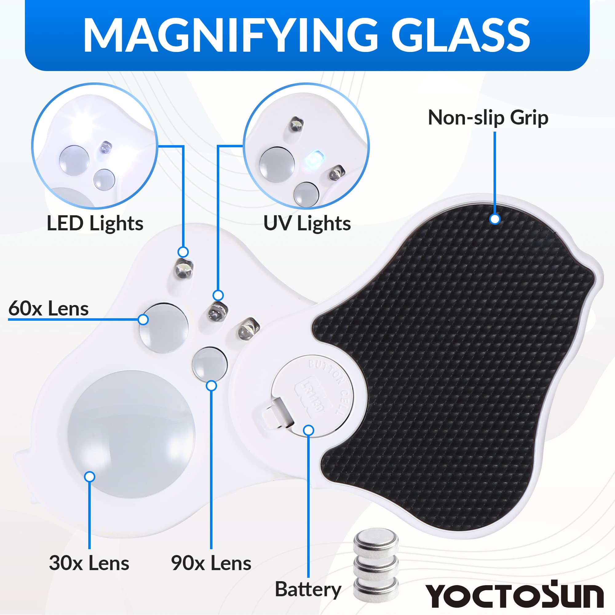 30X 60X 90X Illuminated Jewelr - Eye Piece Magnifier recensione e prezzo