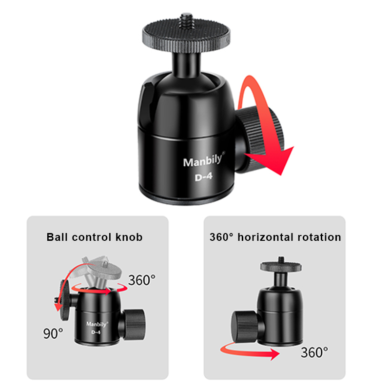 Manbily Camera Tripod Head 28m - Fluid Head Tripod recensione e prezzo