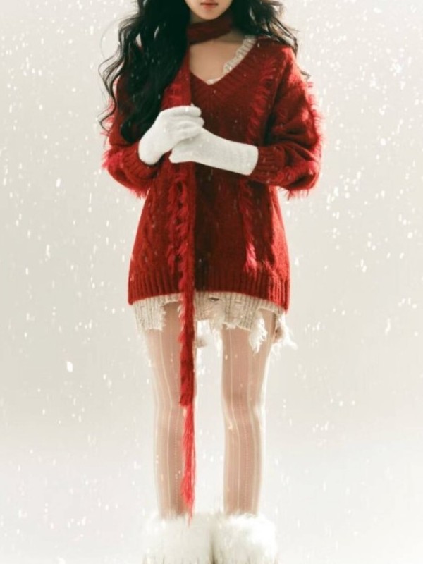 2025 New Red Sweater Art Photo - Photography Of The Year 2025 recensione e prezzo