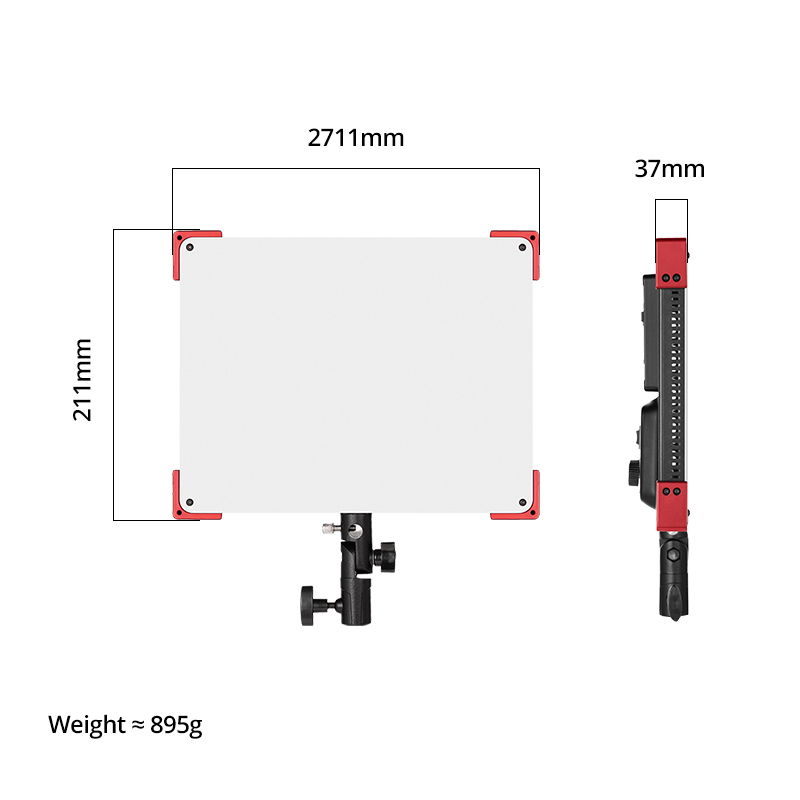AMBITFUL LEDP60C Ultra-thin LE - Video Led Light Panel recensione e prezzo