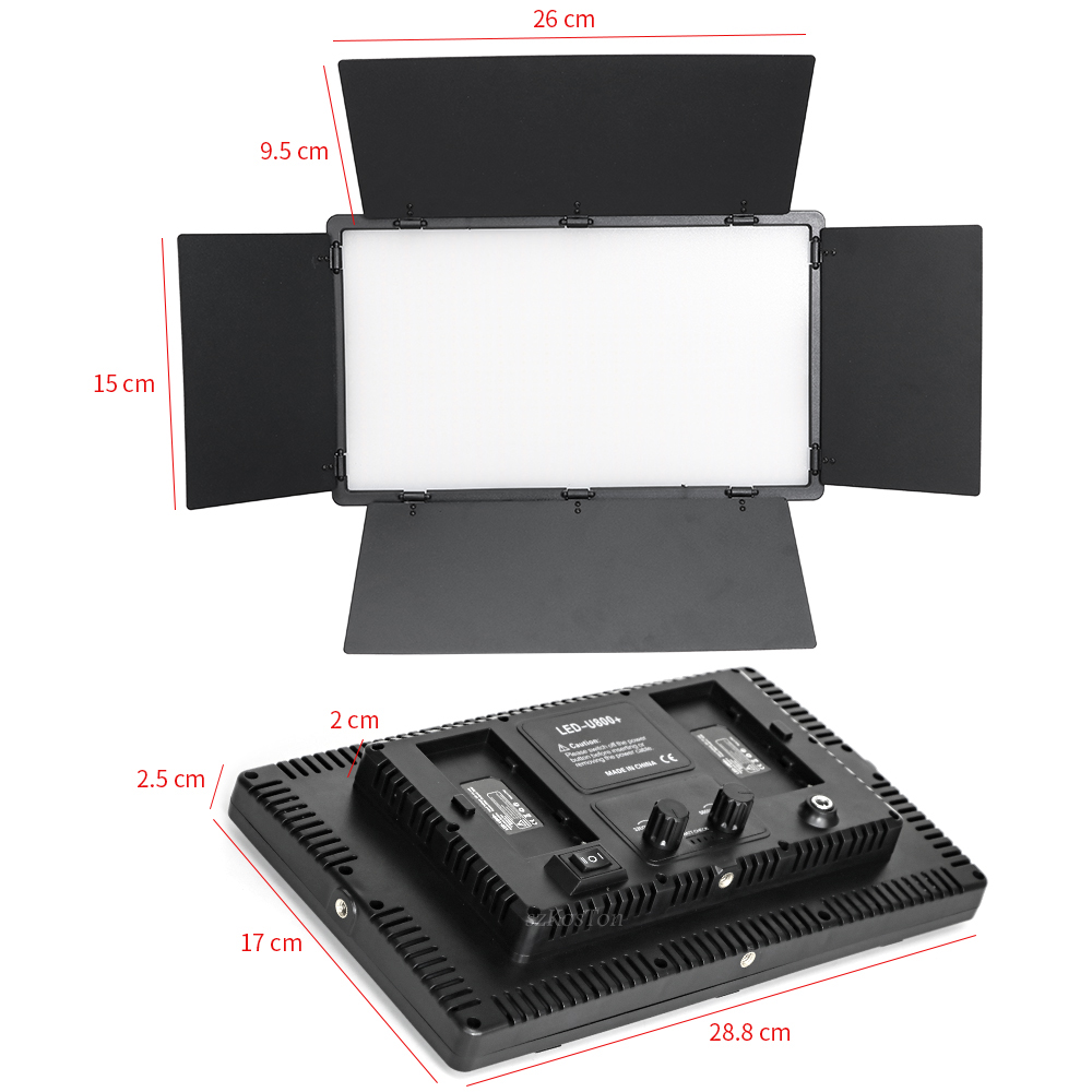 U800 LED Photo Studio Light fo - Video Led Light Panel recensione e prezzo
