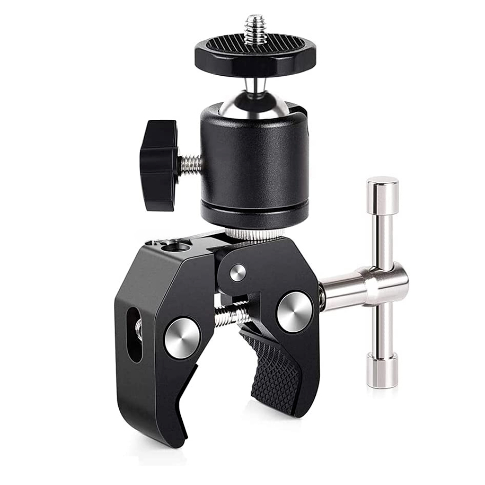 ERIKOLE Super Clamp with 360°  - Fluid Head Tripod recensione e prezzo