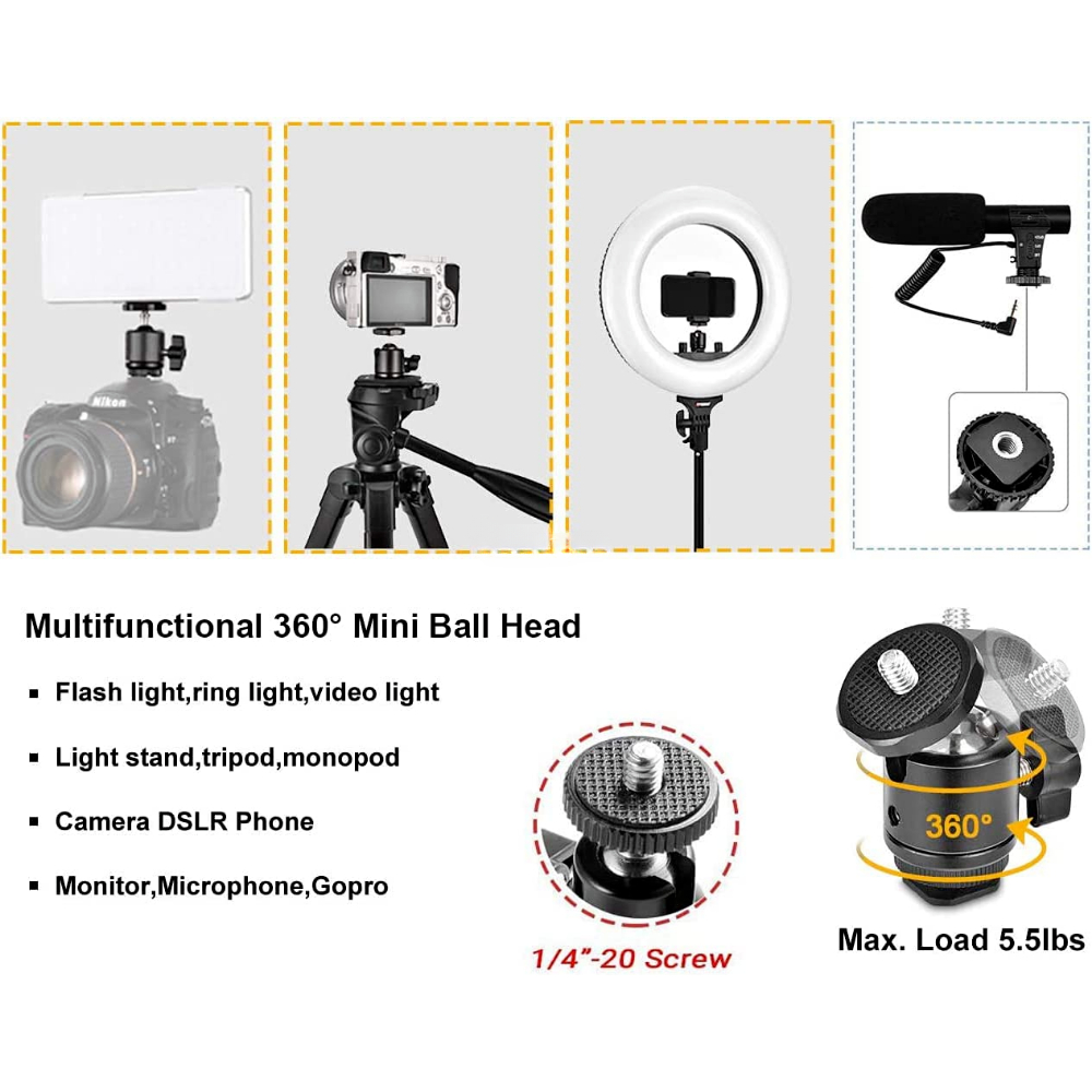 ERIKOLE Super Clamp with 360°  - Fluid Head Tripod recensione e prezzo
