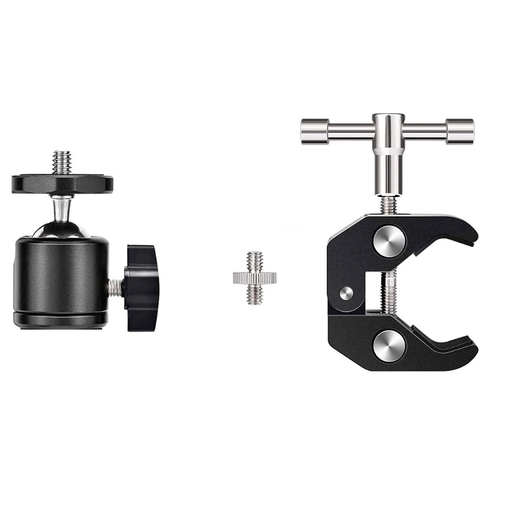 ERIKOLE Super Clamp with 360°  - Fluid Head Tripod recensione e prezzo