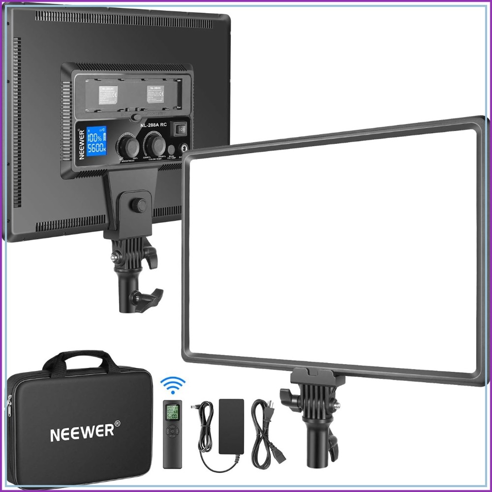 45W 4800Lux Dimmable Bi-Color  - Video Led Light Panel recensione e prezzo