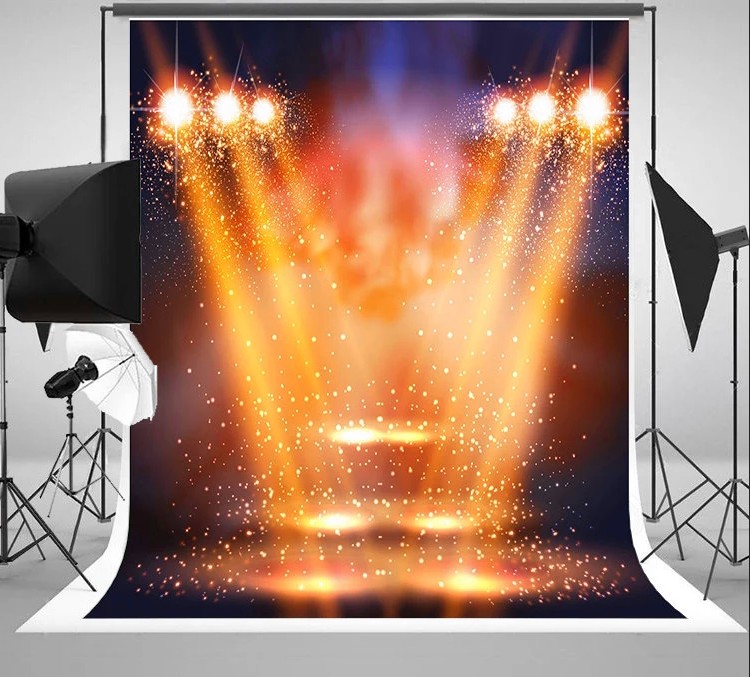dj gold led stage bokeh neon l - Photography Awards recensione e prezzo