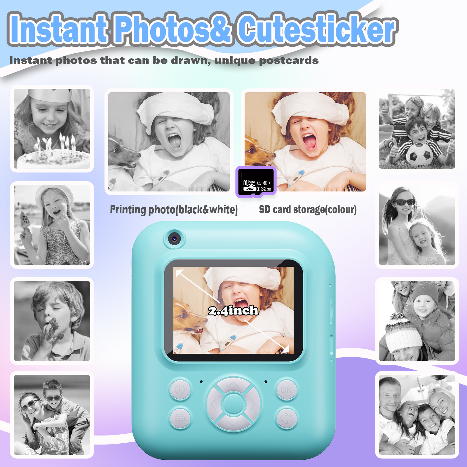 Instant Print Camera Digital C - Photography Zoom recensione e prezzo