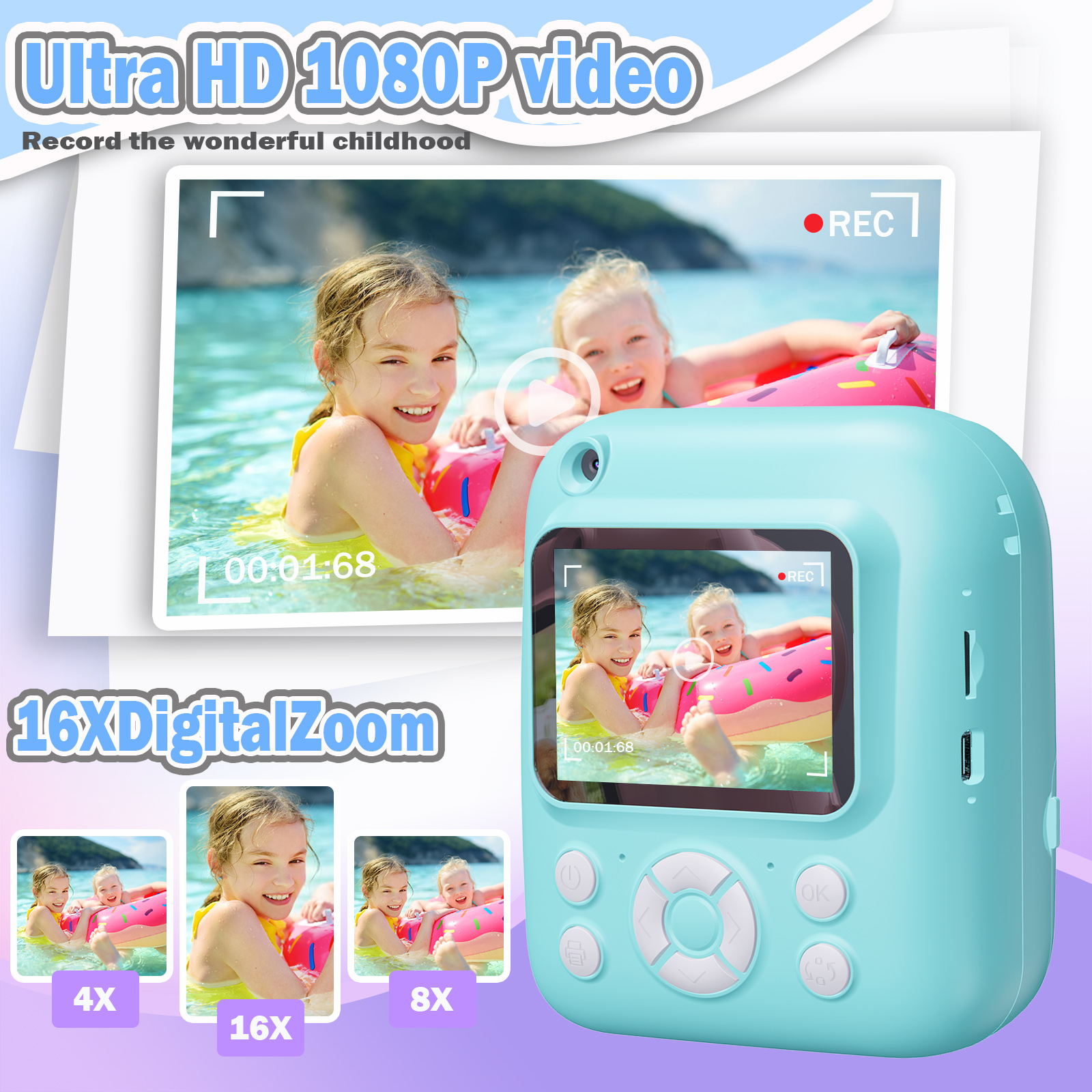 Instant Print Camera Digital C - Photography Zoom recensione e prezzo