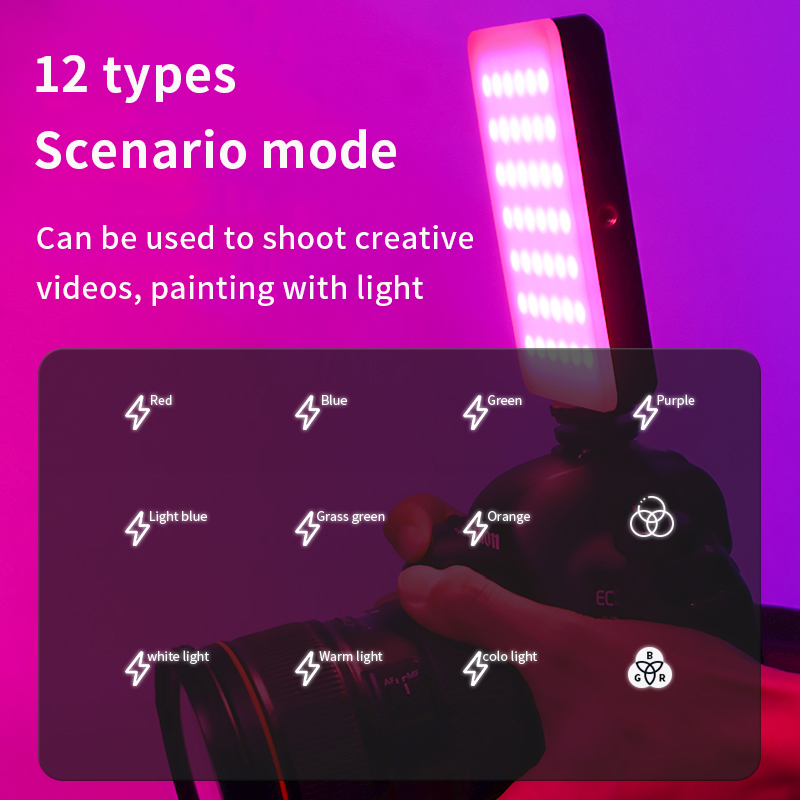 RGB Video Light Portable LED C - Video Led Light Panel recensione e prezzo