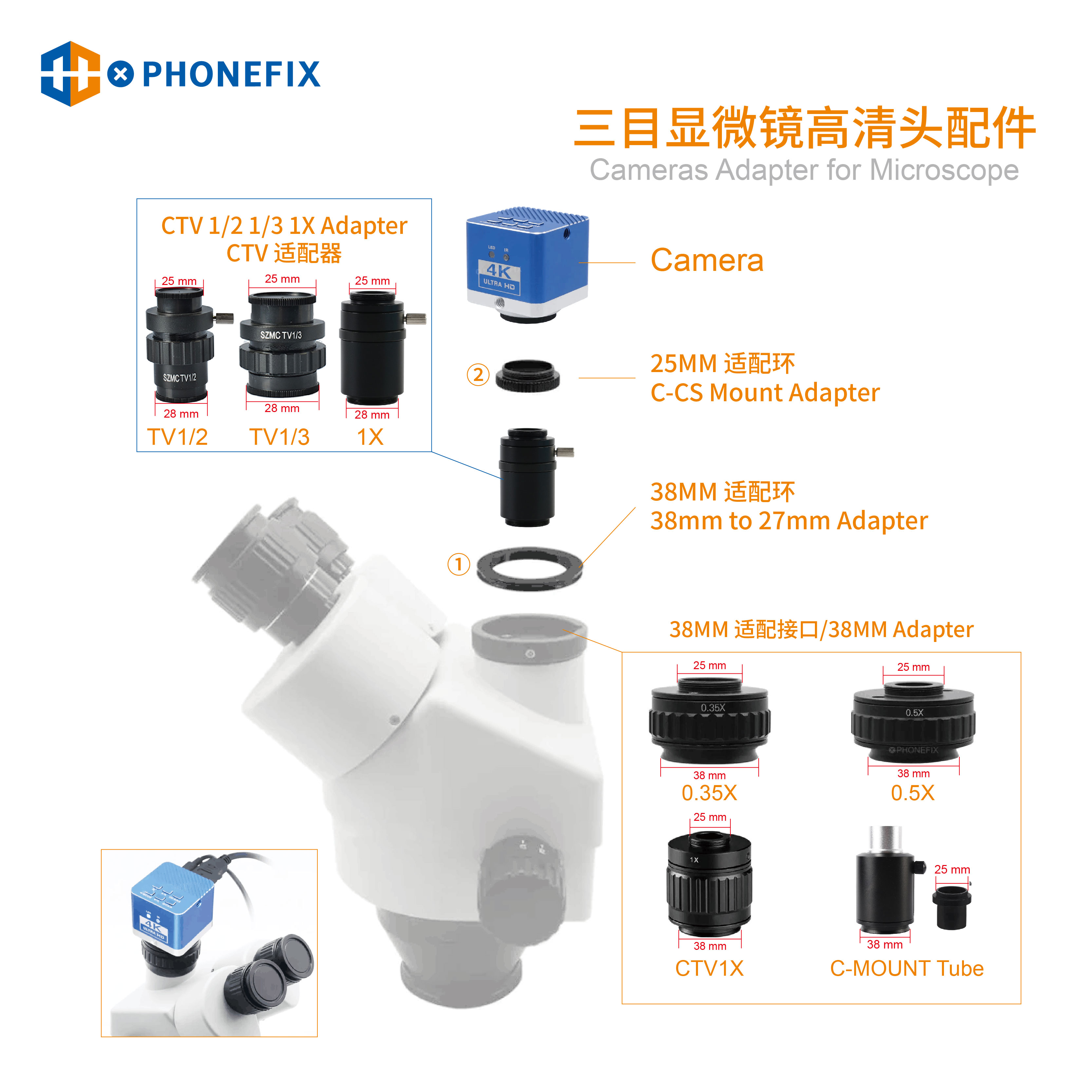 CTV 0.35X/0.5X/1X Focus Adjust - Photography Zoom recensione e prezzo