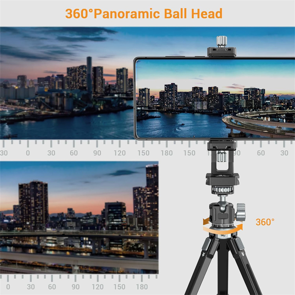 LEAPLIGHT Metal Mini Ball Head - Fluid Head Tripod recensione e prezzo