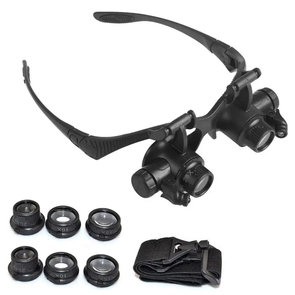 New Headband LED Light Glasses - Eye Piece Magnifier recensione e prezzo