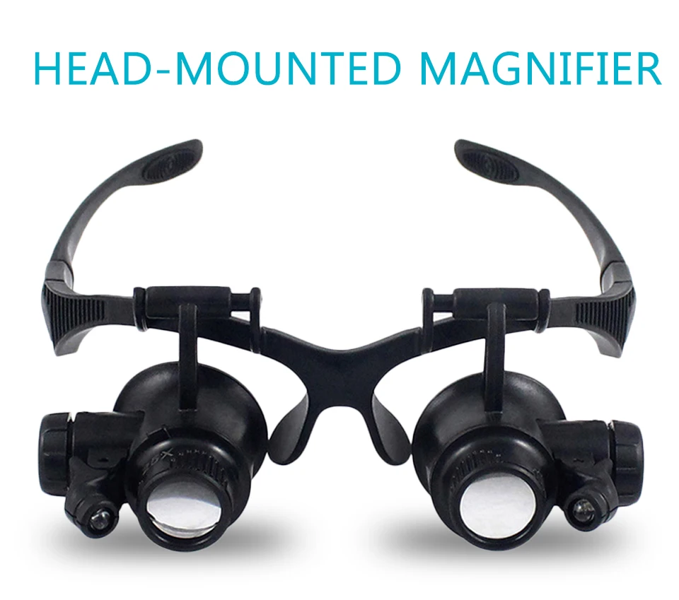 New Headband LED Light Glasses - Eye Piece Magnifier recensione e prezzo