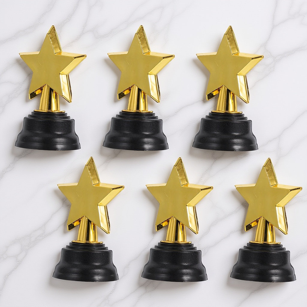 6Pcs Little Star Trophies Crea - Photography Awards recensione e prezzo