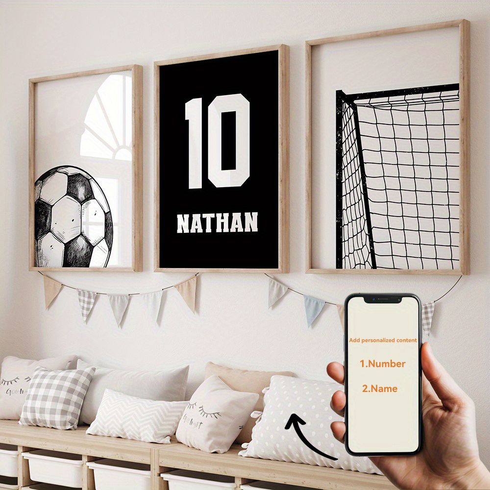 Custom Name and Number Soccer  - Photography Gallery recensione e prezzo