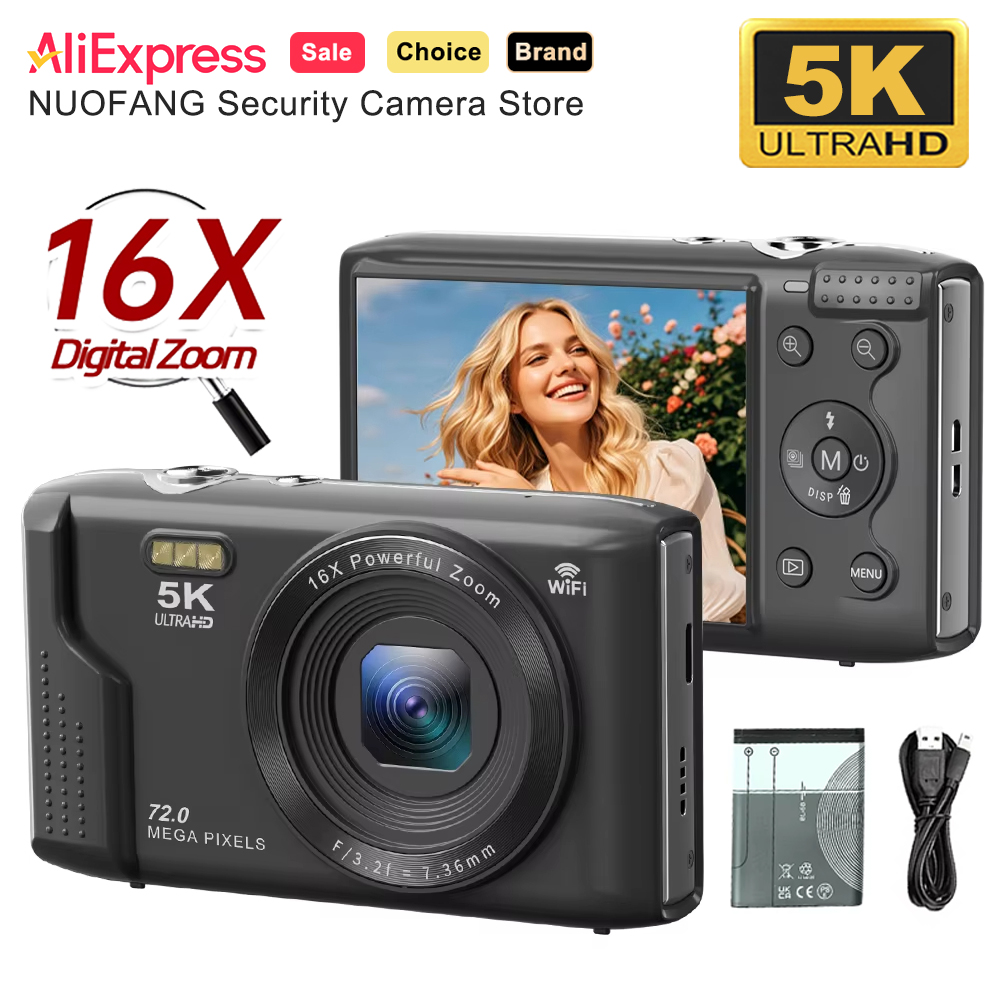 72MP 5K Vintage Style Digital  - Photography Nature Images recensione e prezzo