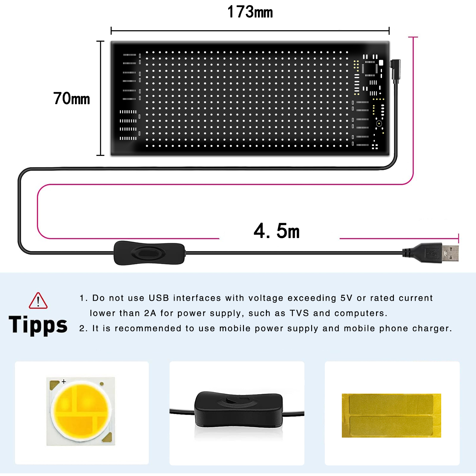 Programmable Flexible LED Sign - Video Led Light Panel recensione e prezzo