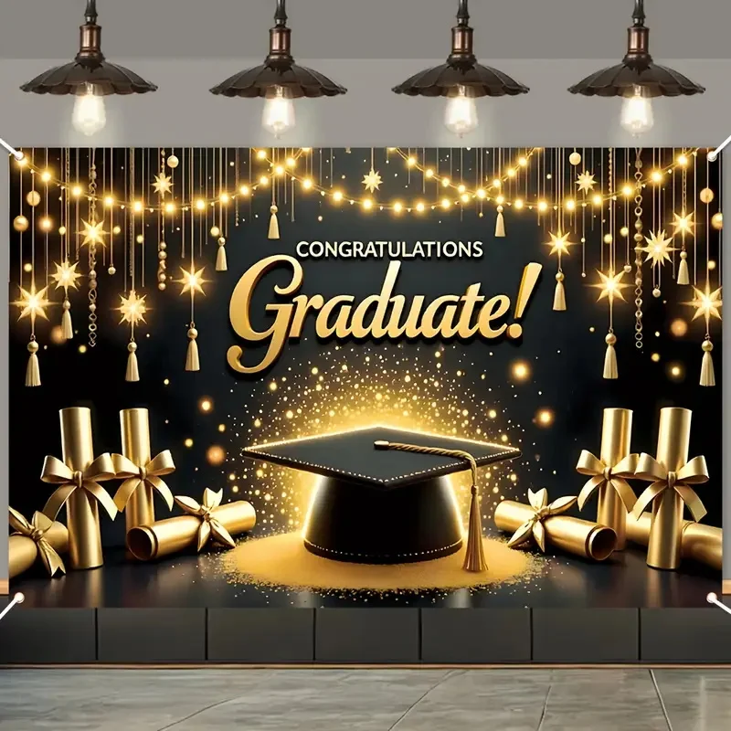 2025 Happy Graduation Backdrop - Photography Of The Year 2025 recensione e prezzo