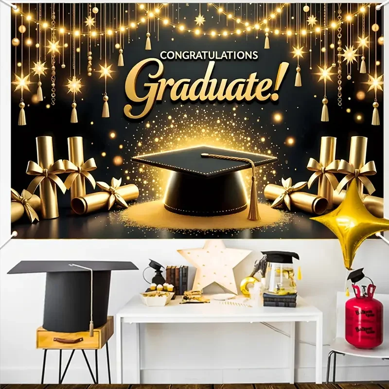 2025 Happy Graduation Backdrop - Photography Of The Year 2025 recensione e prezzo