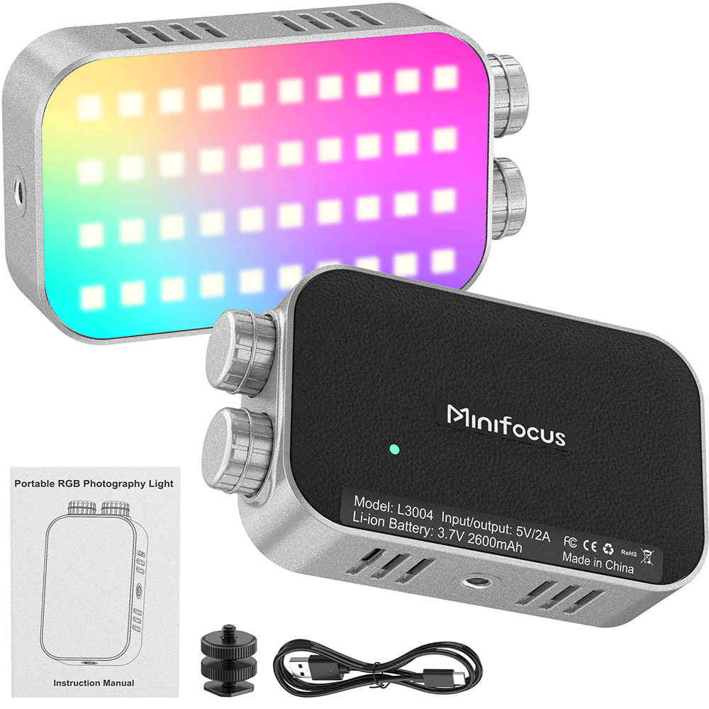 Pocket Tofu RGB Fill Light Por - Video Led Light Panel recensione e prezzo