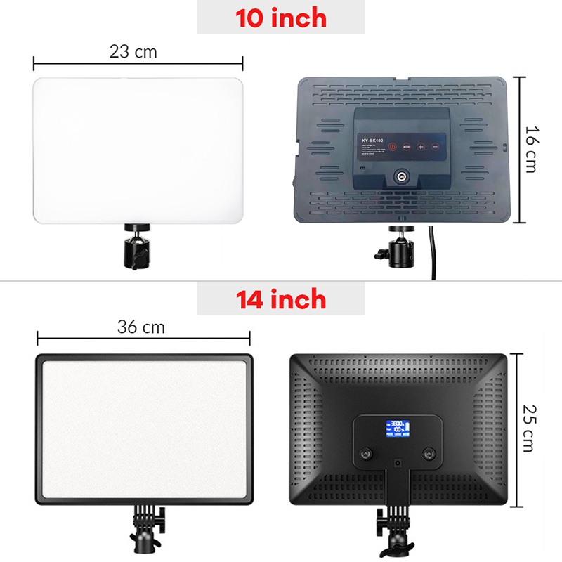 14inch 10inch LED Video Light  - Video Led Light Panel recensione e prezzo