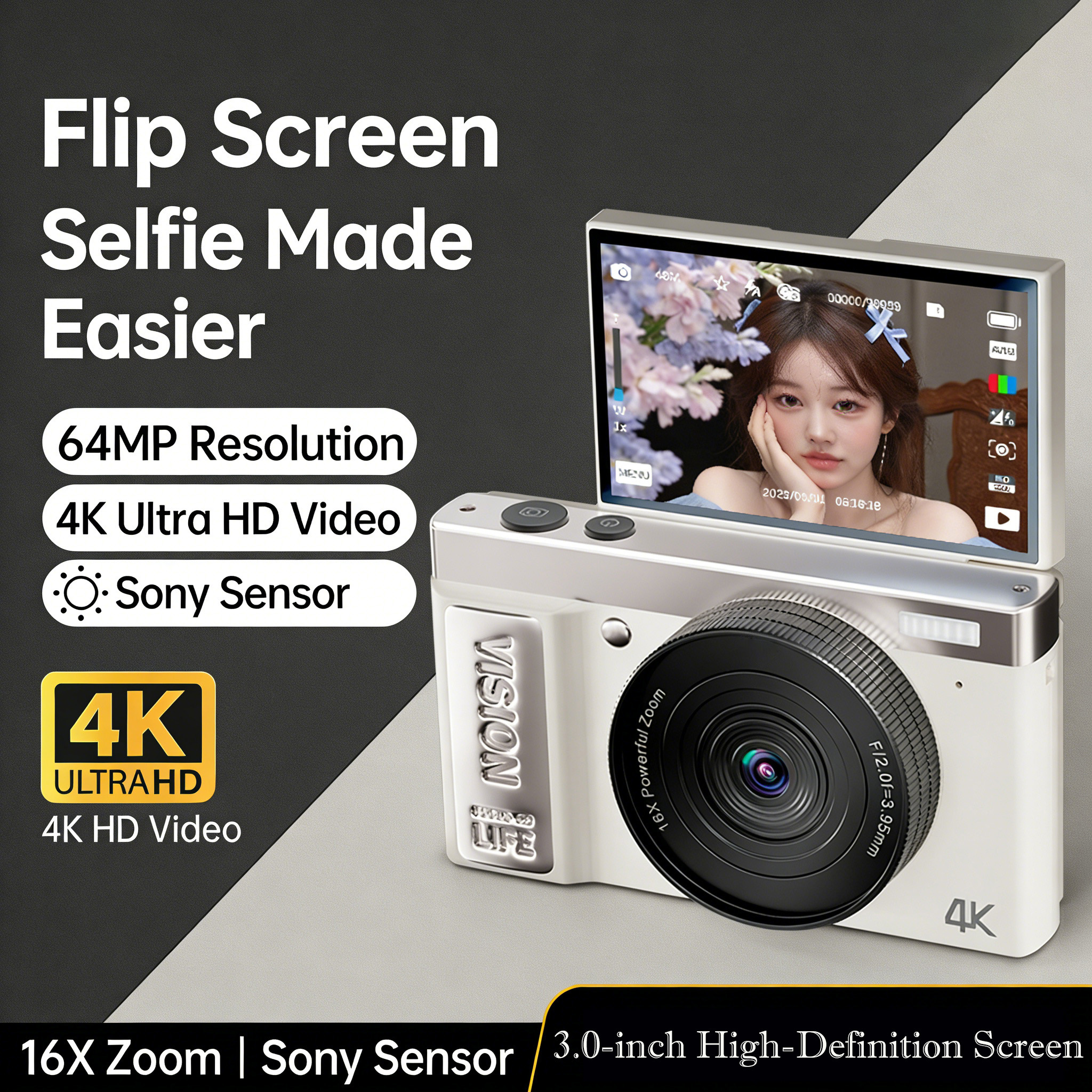 3.0-inch HD 180° Flip Screen V - Photography Nature Images recensione e prezzo
