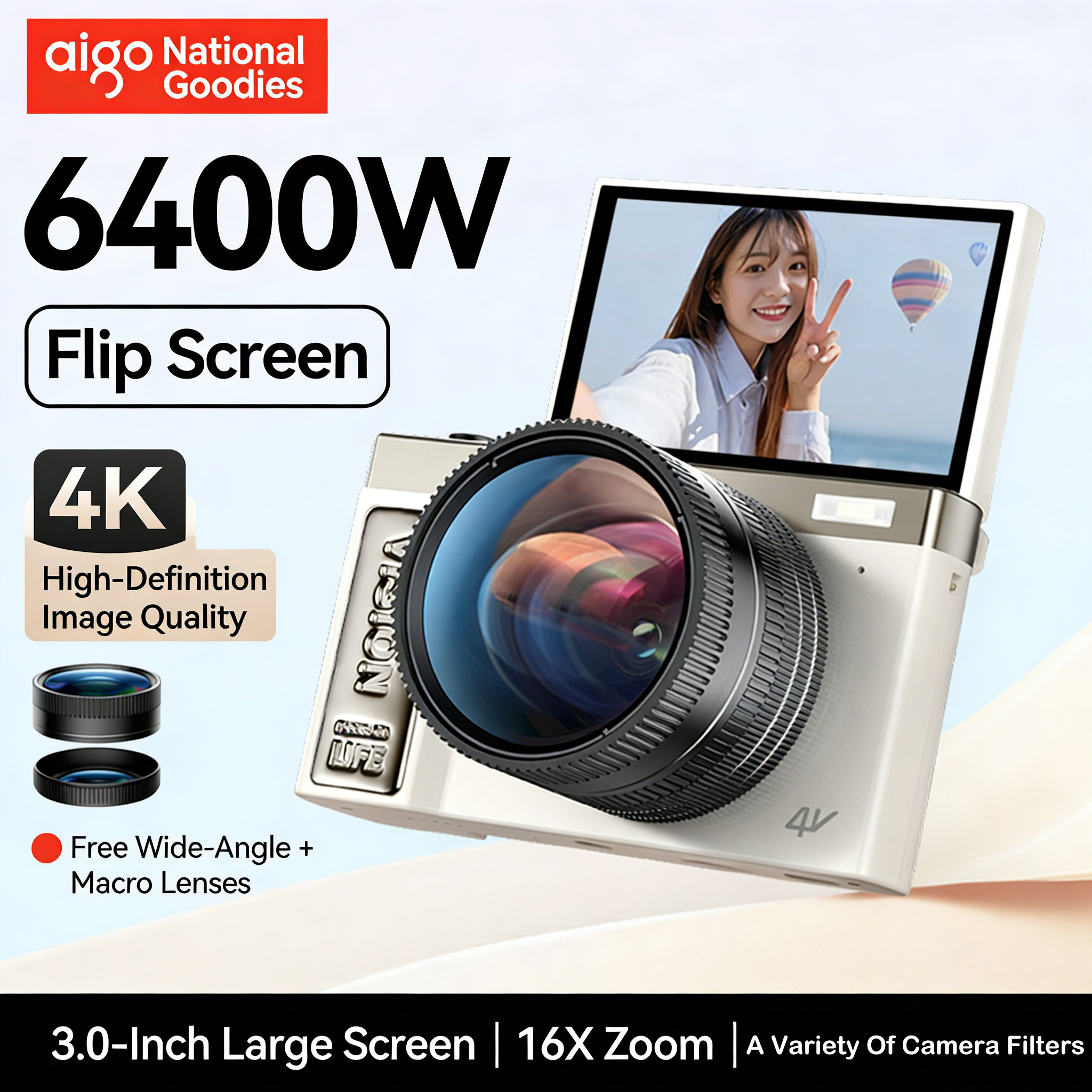 3.0-inch HD 180° Flip Screen V - Photography Nature Images recensione e prezzo