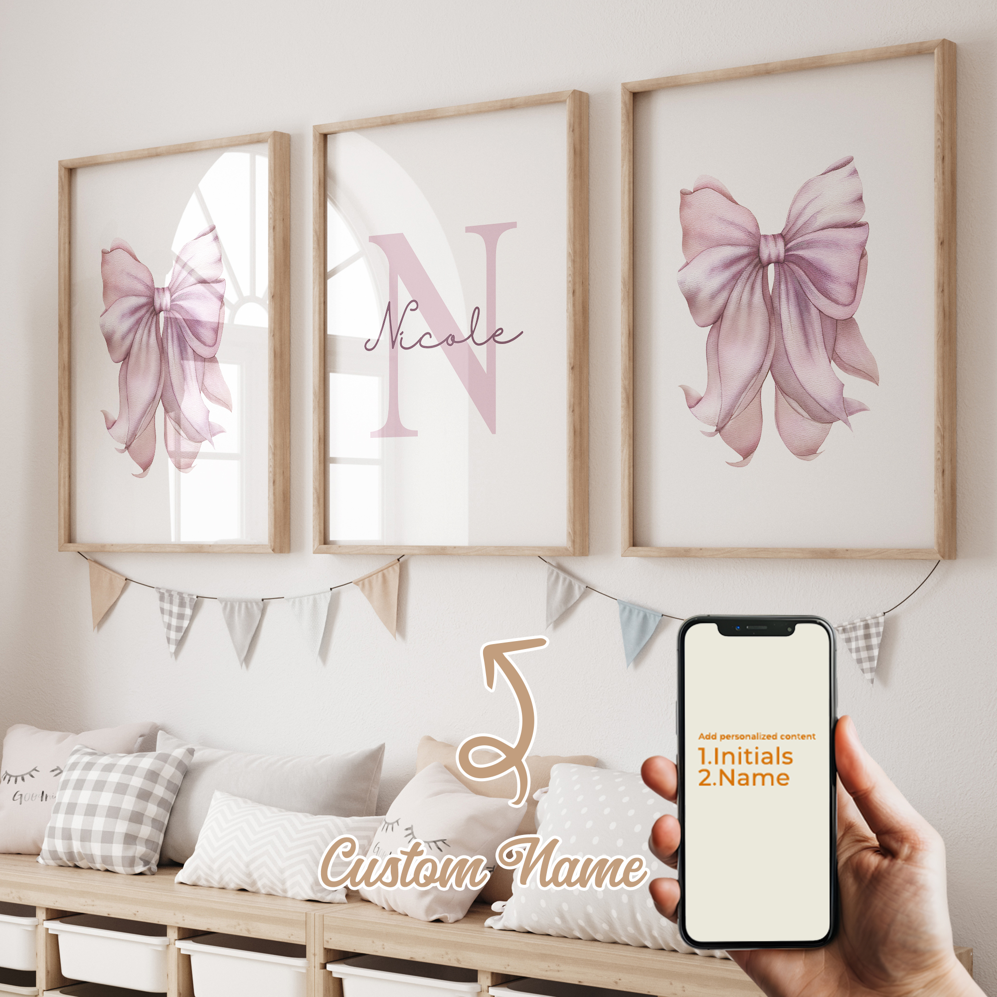 3pcs Personalized Custom Name  - Photography Gallery recensione e prezzo