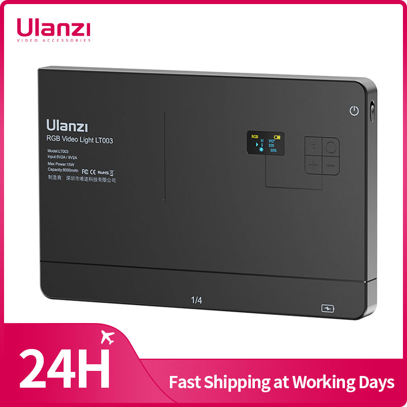 Ulanzi LT003 15W RGB Video Lig - Video Led Light Panel recensione e prezzo