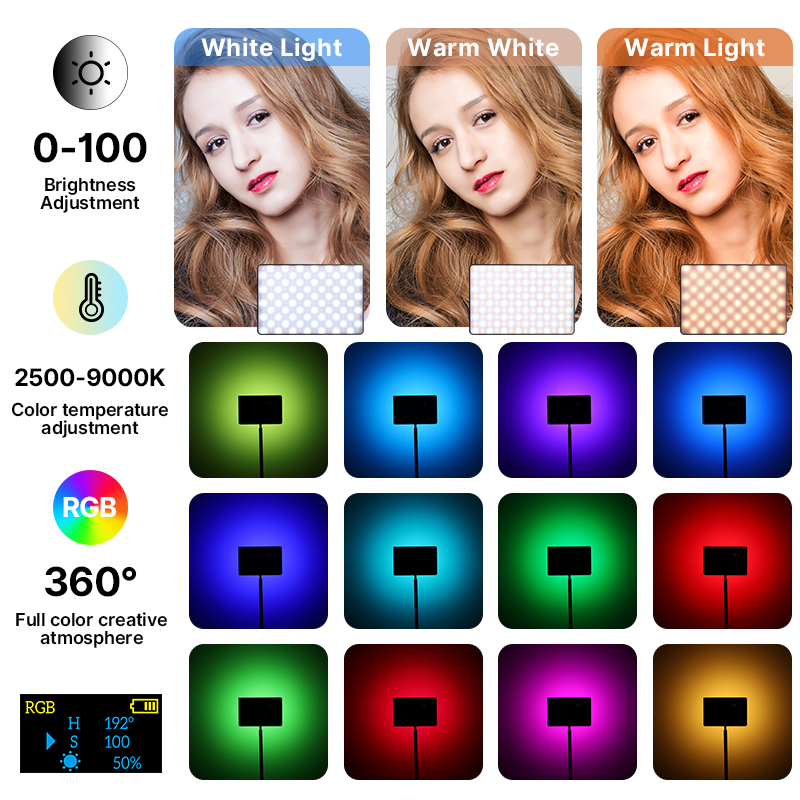 Ulanzi LT003 15W RGB Video Lig - Video Led Light Panel recensione e prezzo