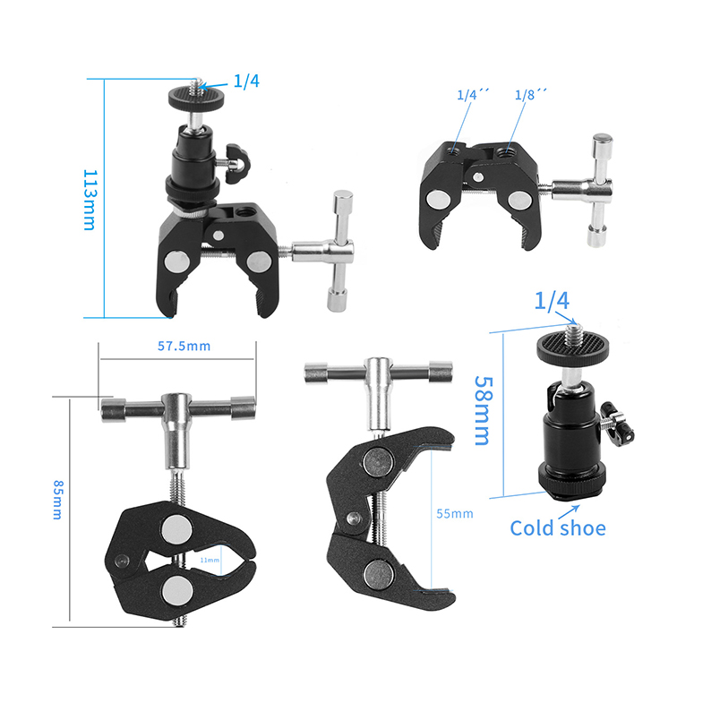 Super Clamp Mount Phone Holder - Fluid Head Tripod recensione e prezzo