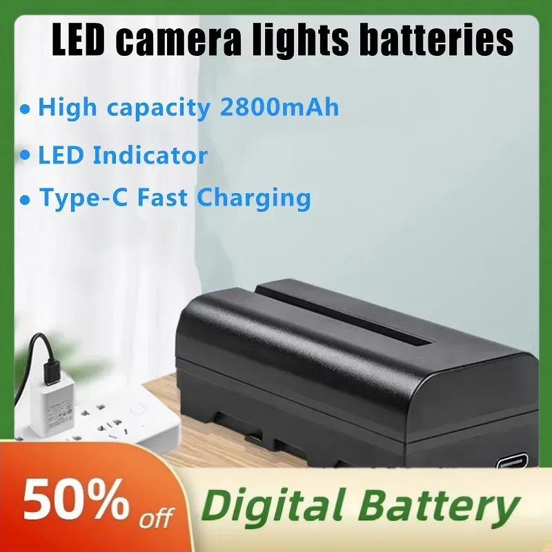 NP-F550C NP-F550 F570 Battery  - Video Led Light Panel recensione e prezzo