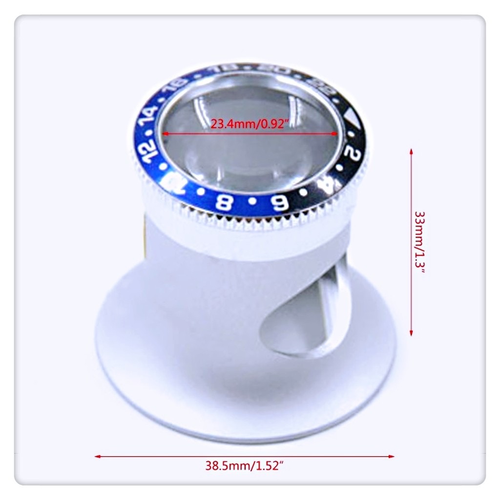 3X/4X/5X/10X/15X/20X Watch Rep - Eye Piece Magnifier recensione e prezzo