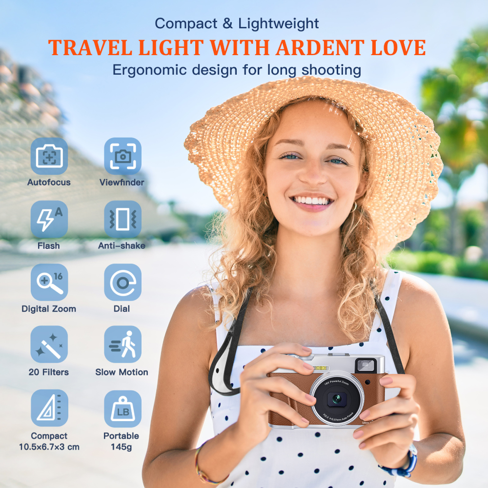 4K Digital Camera Auto Focus 4 - Photography Zoom recensione e prezzo
