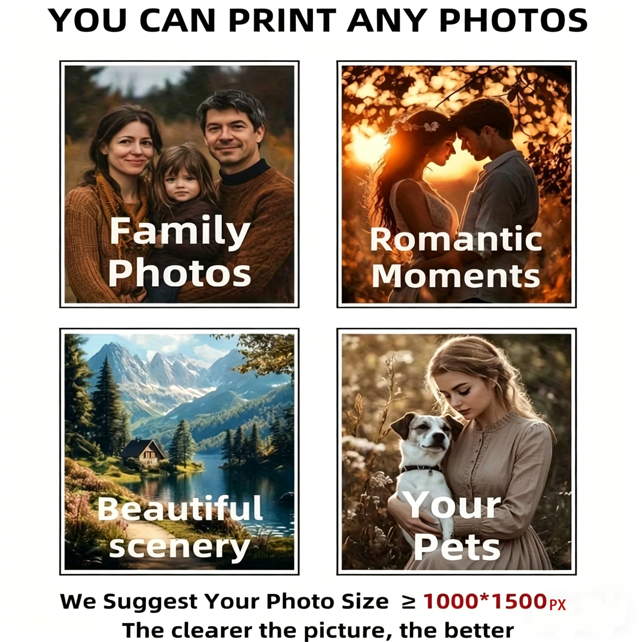 1pc Customized Portrait Landsc - Photography Interior recensione e prezzo