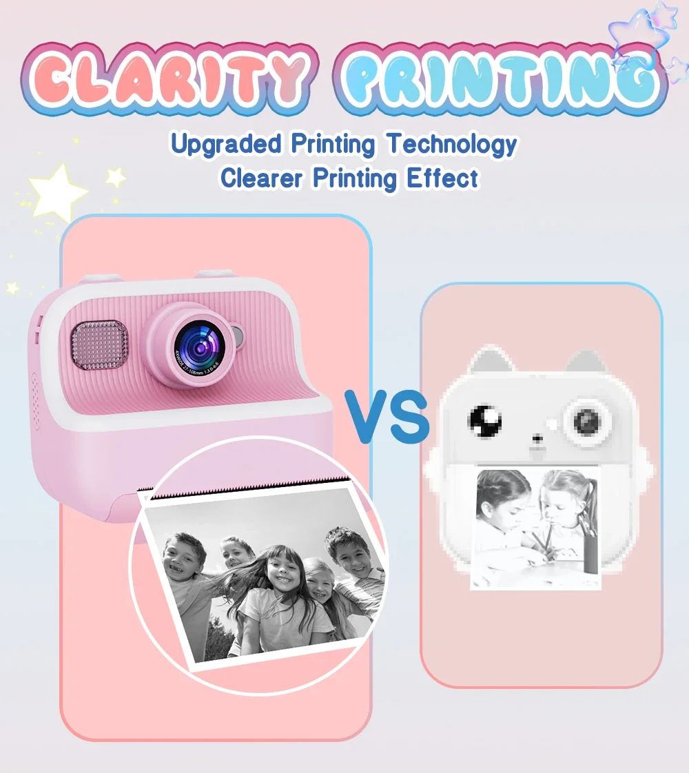 Kids Mini Instant Print Camera - Photography And Videography recensione e prezzo