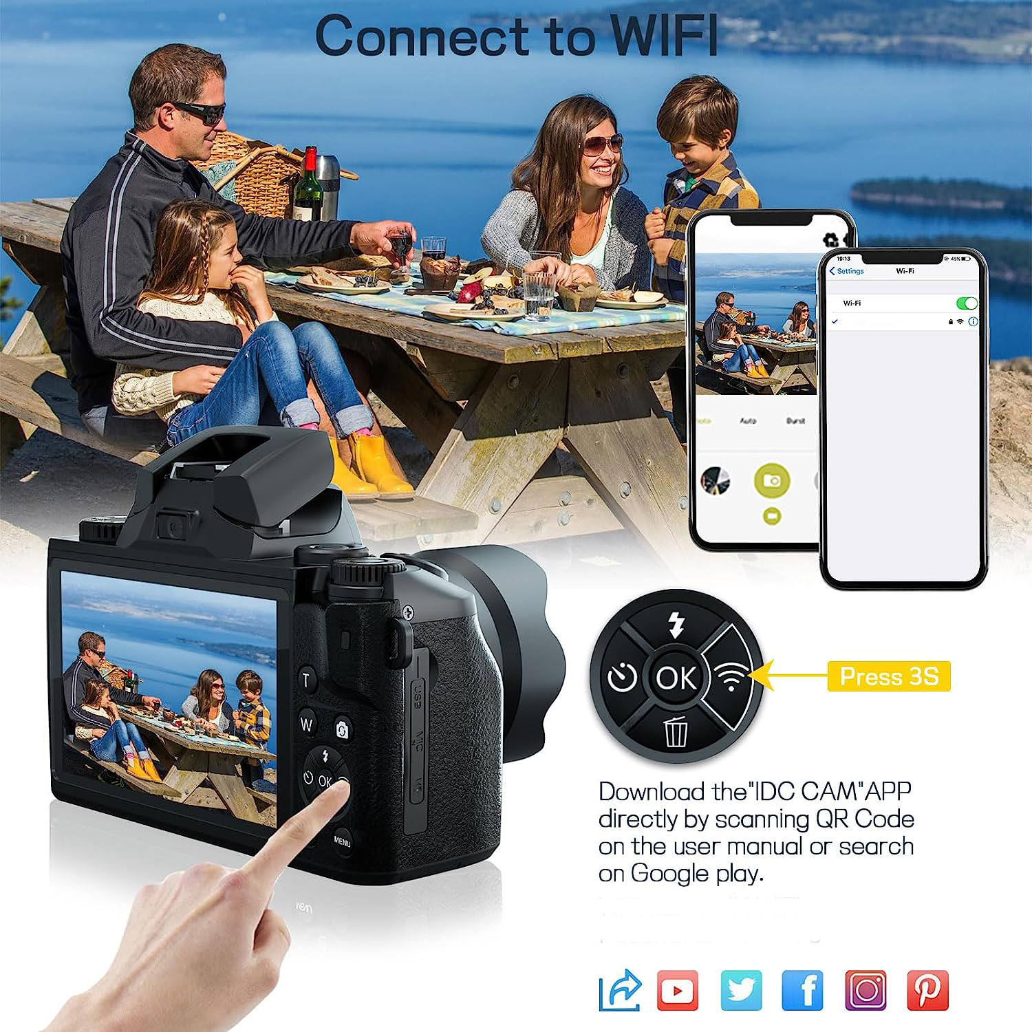 64MP Digital Camera SLR DSLR F - Photography Zoom recensione e prezzo