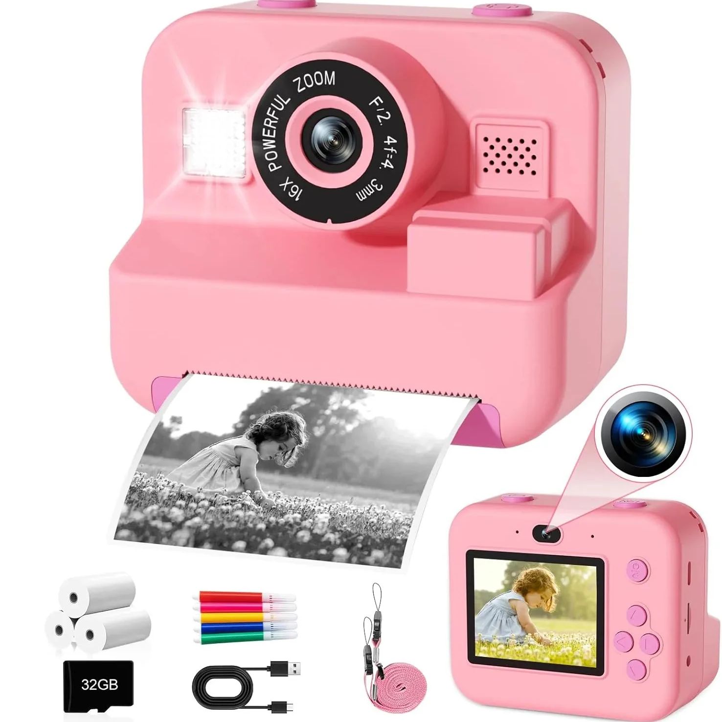 newInstant Print Camera With 3 - Photography And Videography recensione e prezzo