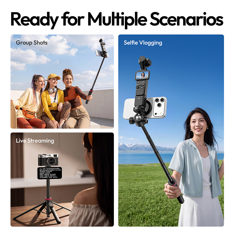 Ulanzi MT-44 M 2-in-1 Magnetic - Fluid Head Tripod recensione e prezzo