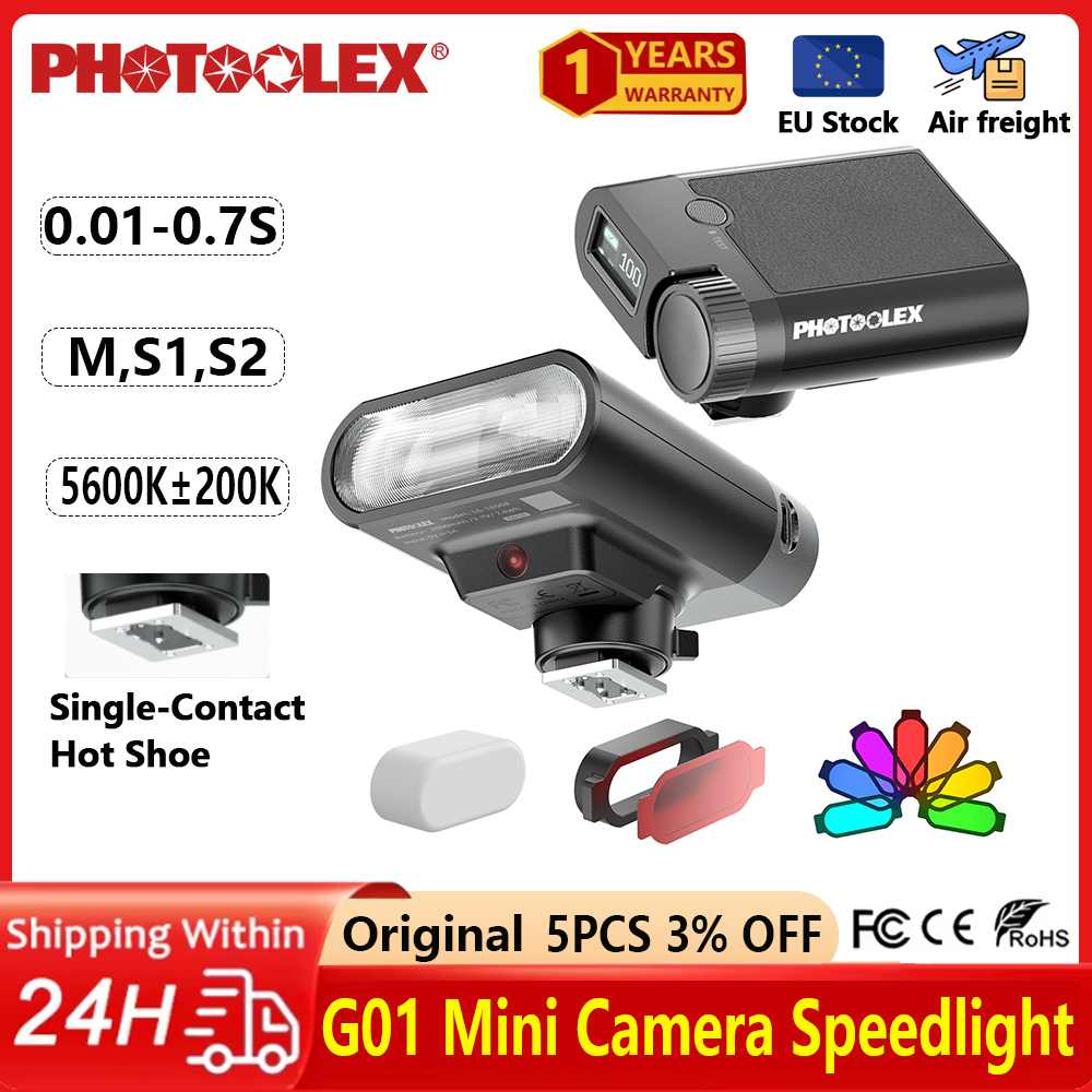 PHOTOOLEX G01 Mini Speedlight  - Speedlite Flash External recensione e prezzo