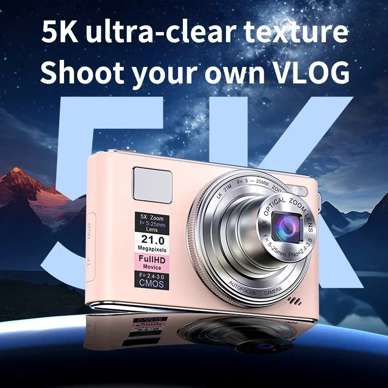 5K 64MP HD Digital Camera 5X O - Photography Nature Images recensione e prezzo