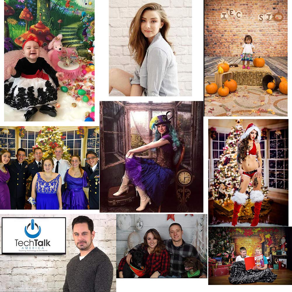 Photography Backdrop Wooden Fl - Photography Awards recensione e prezzo