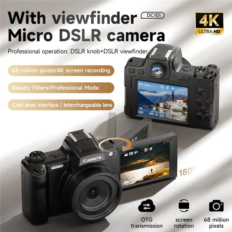 4K Micro DSLR Camera  For Phot - Photography Nature Images recensione e prezzo