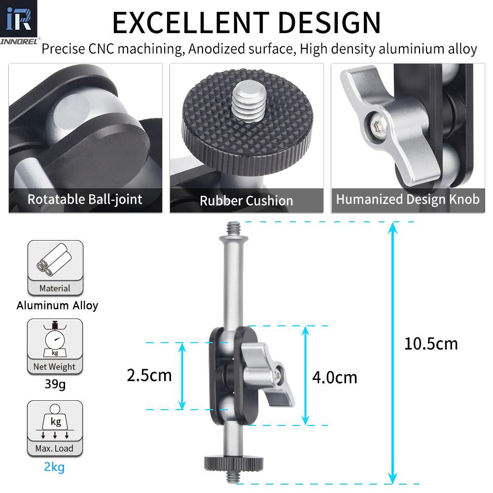 INNOREL ME-1 Universal Magic A - Fluid Head Tripod recensione e prezzo