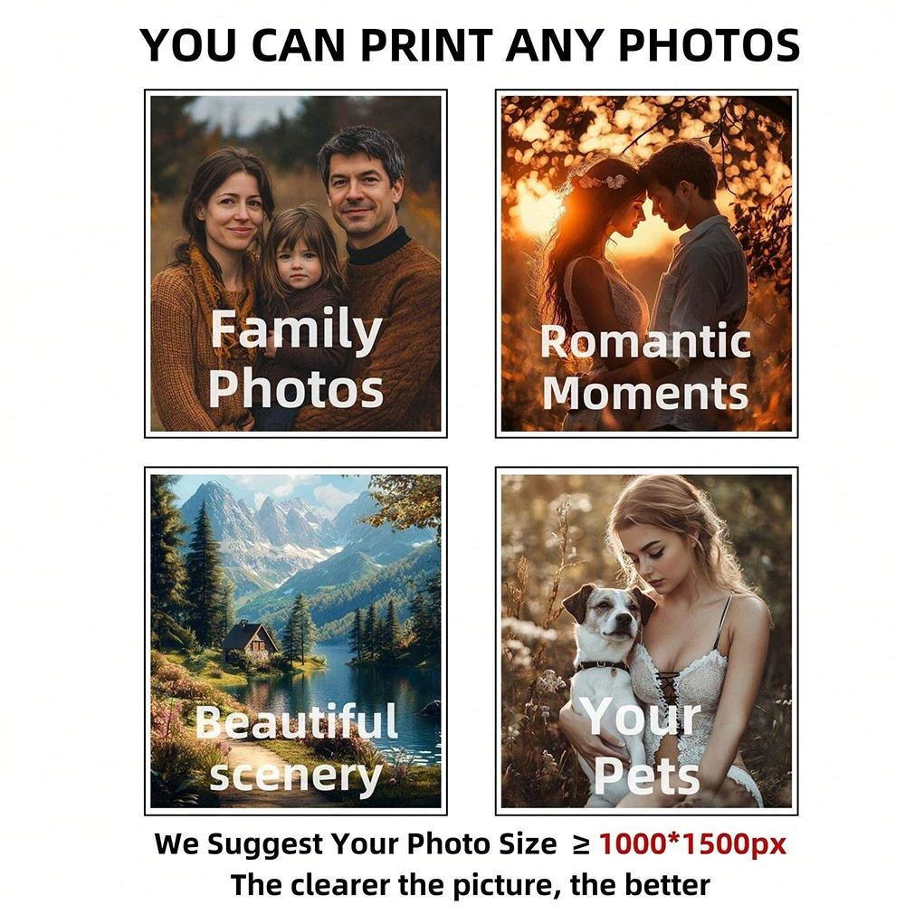 1pc Frameless Personalize Cust - Photography Gallery recensione e prezzo