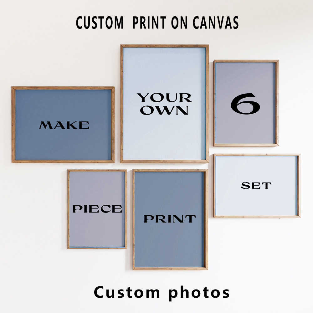 6pcs/set Custom Canvas Prints  - Photography Gallery recensione e prezzo